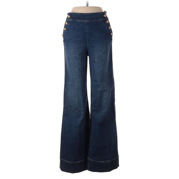 Alice + Olivia Narin Love Train Jeans 26 - Picture 6 of 15